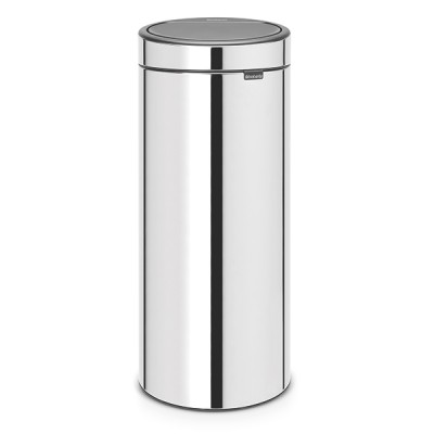 Abfalleimer Touch Bin New, 30 Lt., Brilliant Steel